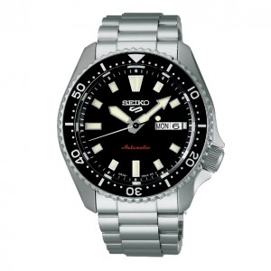 Seiko SRPL85K1 SKX Series Automatic Redux in Kuro Black Dial Steel
